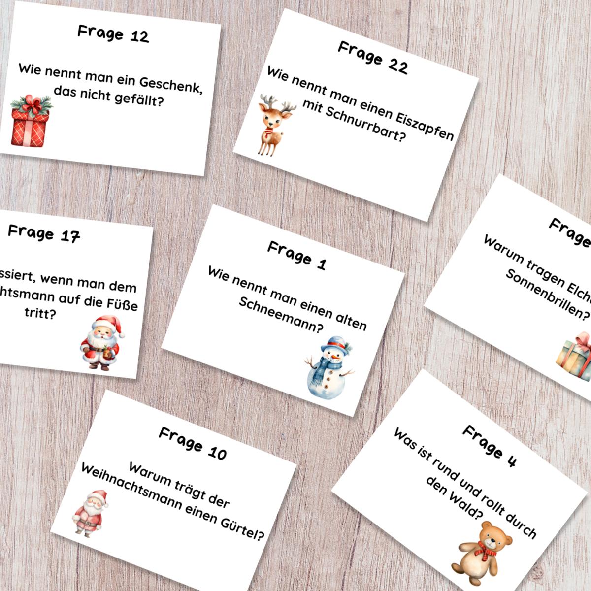 Scherzfragen Adventskalender für Kinder