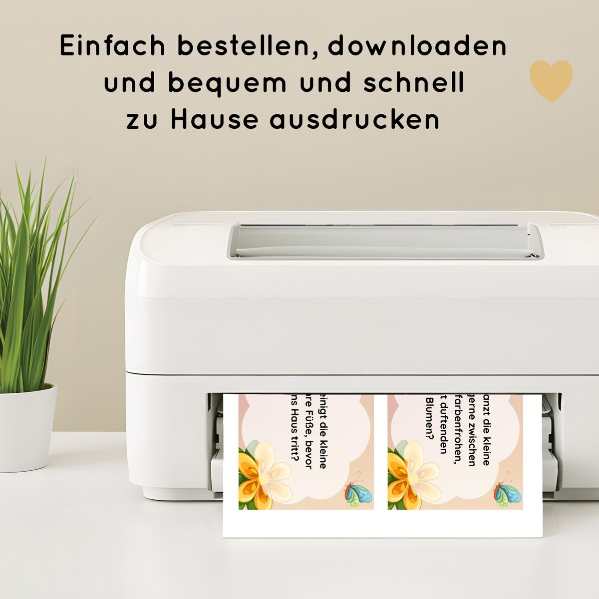 Feen Outdoor Schnitzeljagd mit 20 Hinweisen und Urkunde