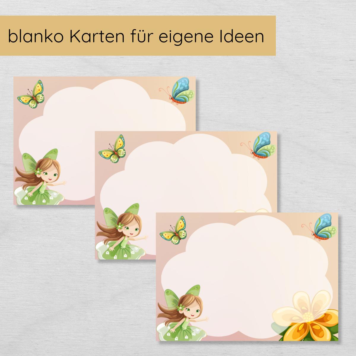 Feen Indoor Schnitzeljagd mit 20 Hinweisen und Urkunde