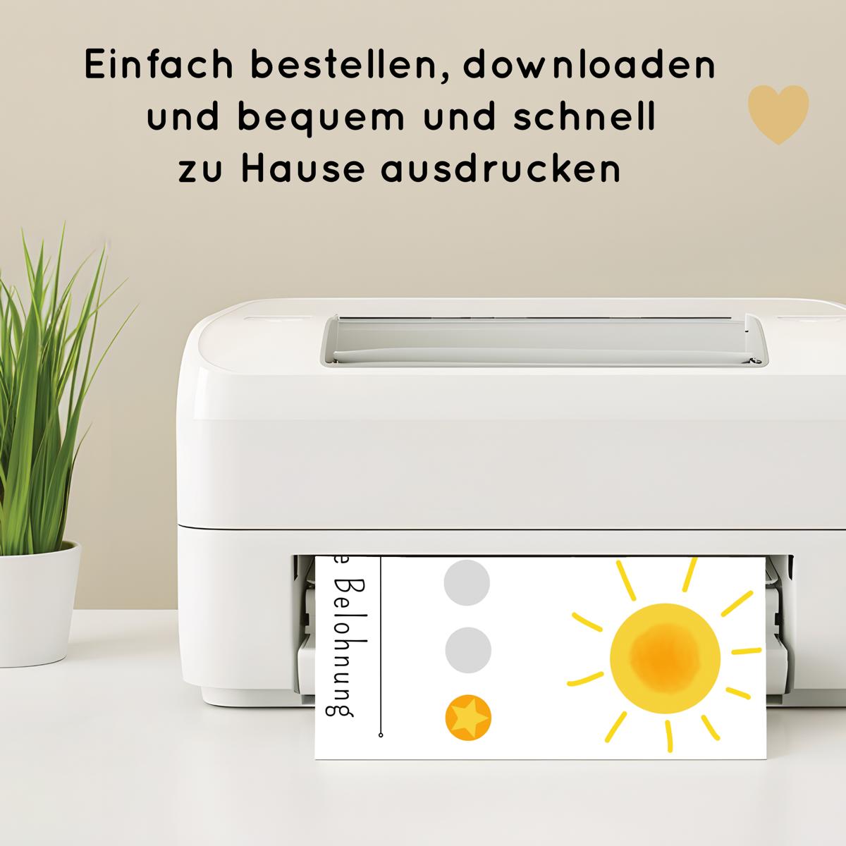 Löwen Belohnungsplan für Kinder