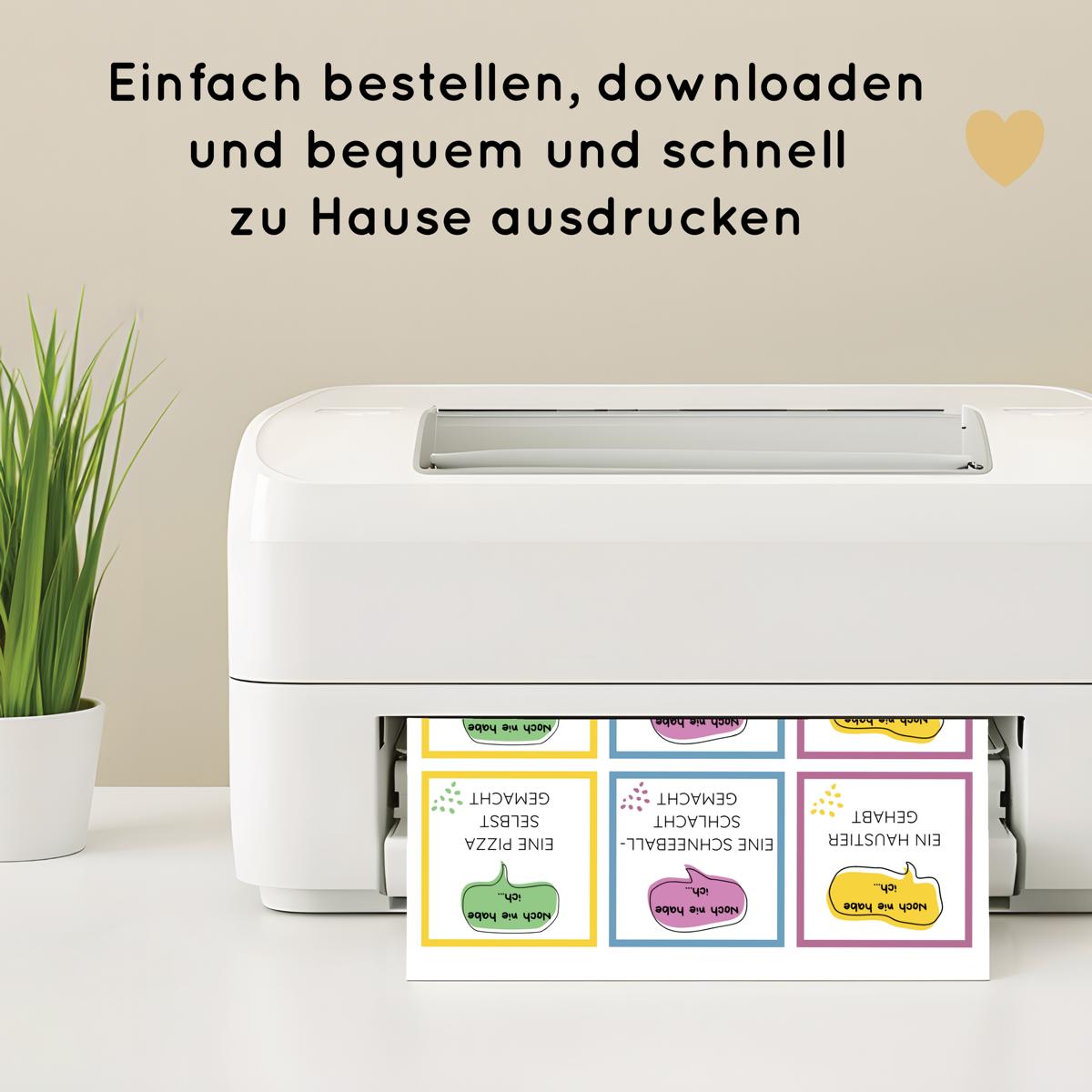 Noch nie habe ich Spiel Kinder Edition