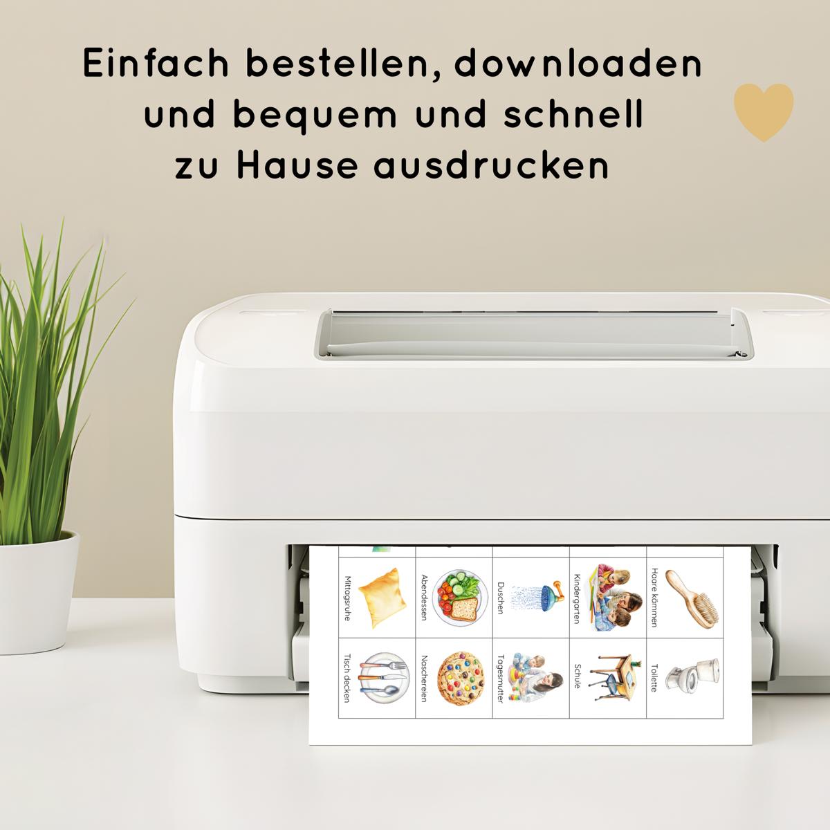 160 Routinekarten für Kinder, ideal für Routinepläne & Wochen- und Tagesplan