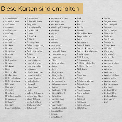 160 Routinekarten für Kinder, ideal für Routinepläne & Wochen- und Tagesplan