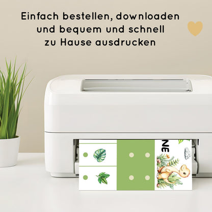 Dino Morgenroutine & Abendroutine Plan für Kinder, PDF Routineplan