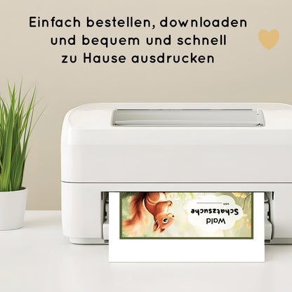 Schatzsuche im Eierkarton für Kinder, Bundle mit 9 Schatzsuchen