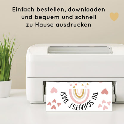 Einhorn Belohnungsplan für Mädchen