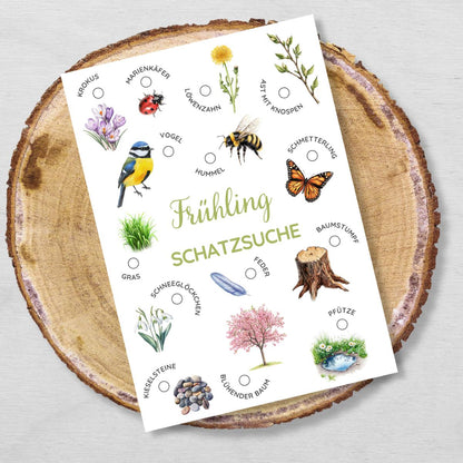 Jahreszeiten Schatzsuche Bundle für Kinder