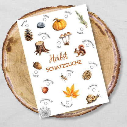 Jahreszeiten Schatzsuche Bundle für Kinder