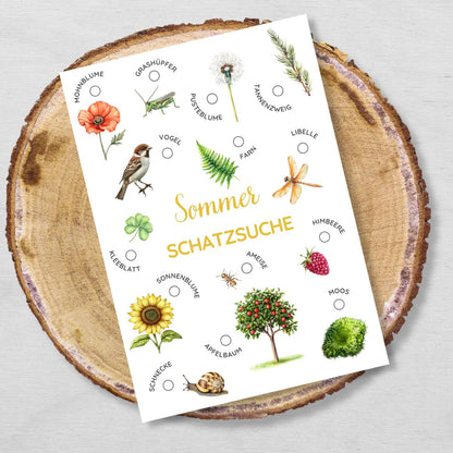Jahreszeiten Schatzsuche Bundle für Kinder