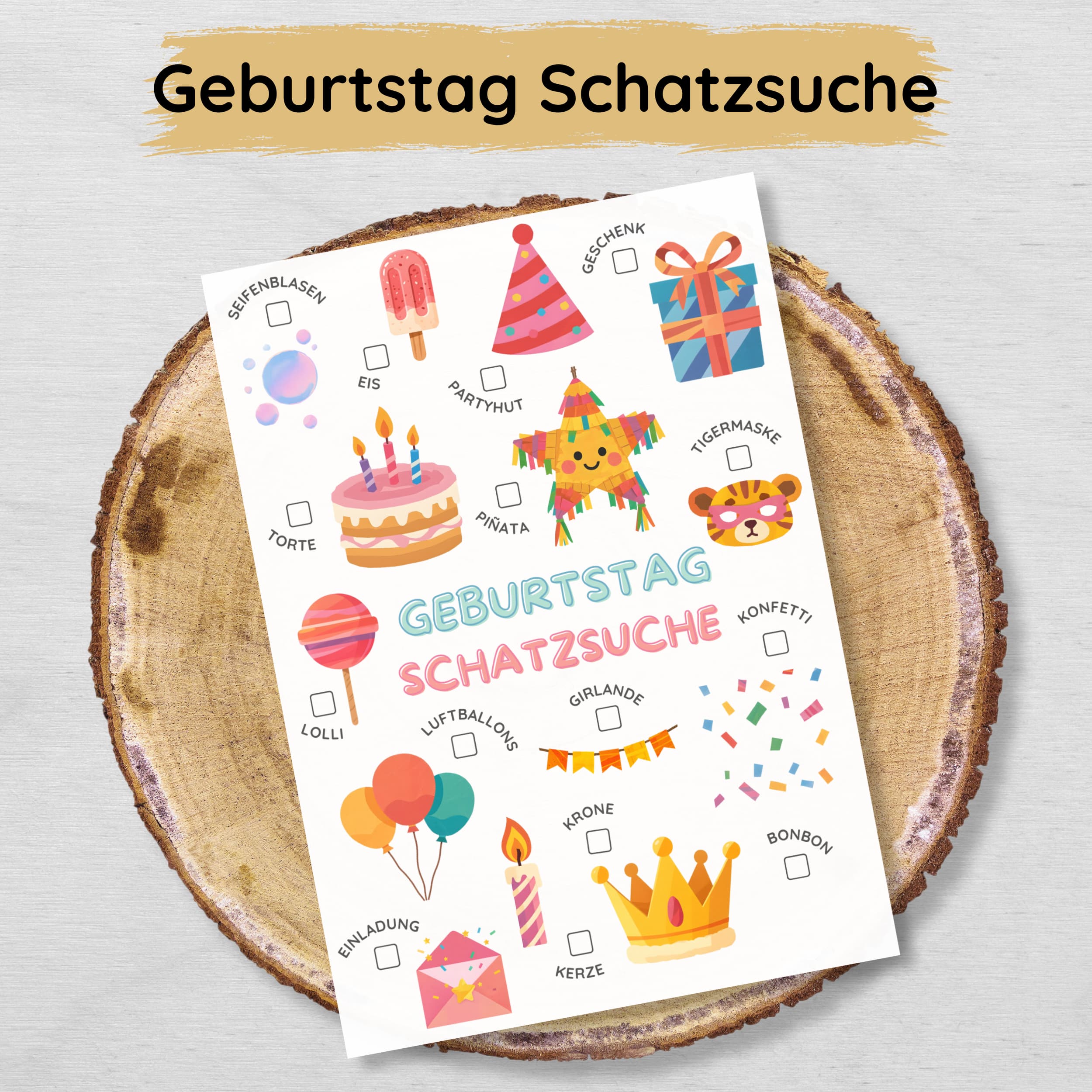 Kindergeburtstag Schatzsuche