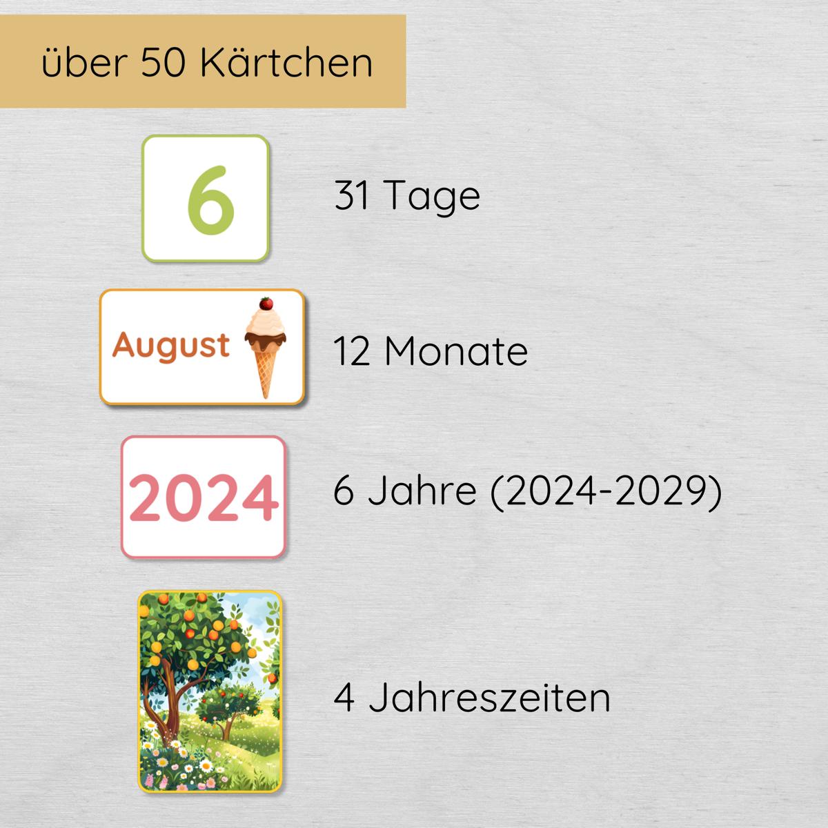 Tageskalender für Kinder