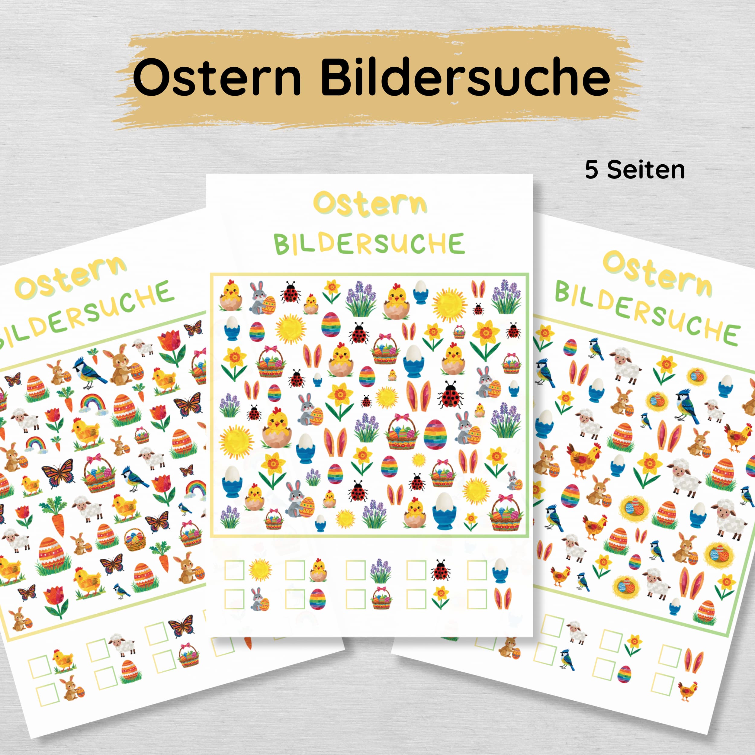 Ostern Bildersuche für Kinder