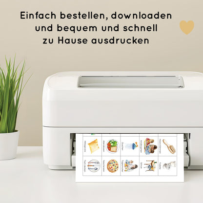 160 Routinekarten für Kinder, ideal für Routinepläne & Wochen- und Tagesplan