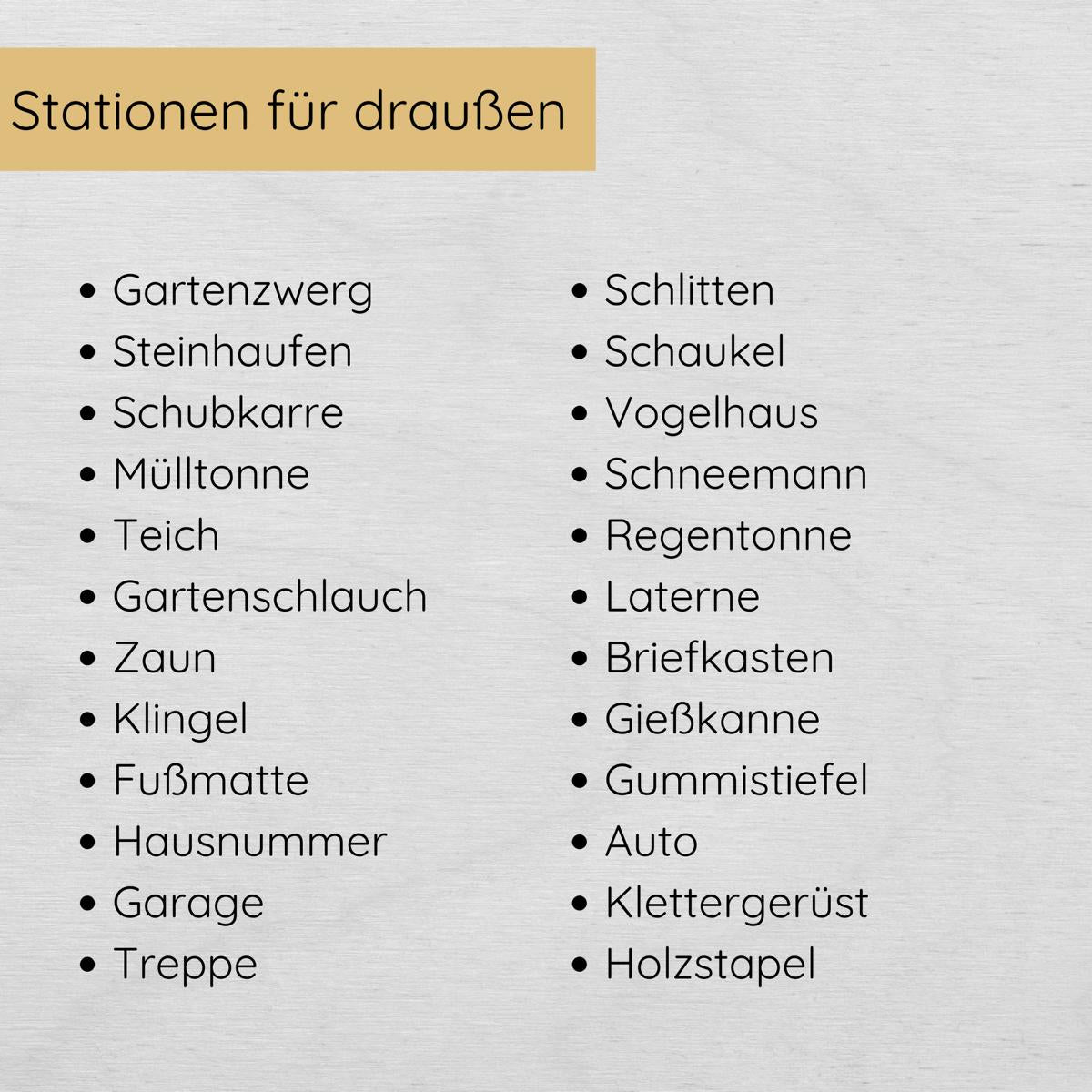 Weihnachten Outdoor Schnitzeljagd mit 24 Hinweisen, Urkunde, 2 Spielen & 3 Ausmalbildern