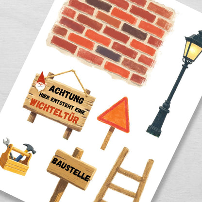 Wichtel Baustellen Set für Kinder