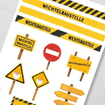 Wichtel Baustellen Set für Kinder