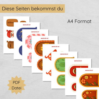 Wichteltür Set für Kinder